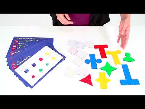 Hands-on Geometry Folding Shapes Kit, 16 pcs