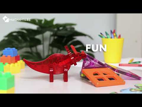 Magna-Tiles | Dinosaurs, 5 pcs