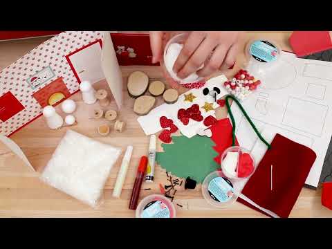 DIY Craft Kit - Christmas Party House
