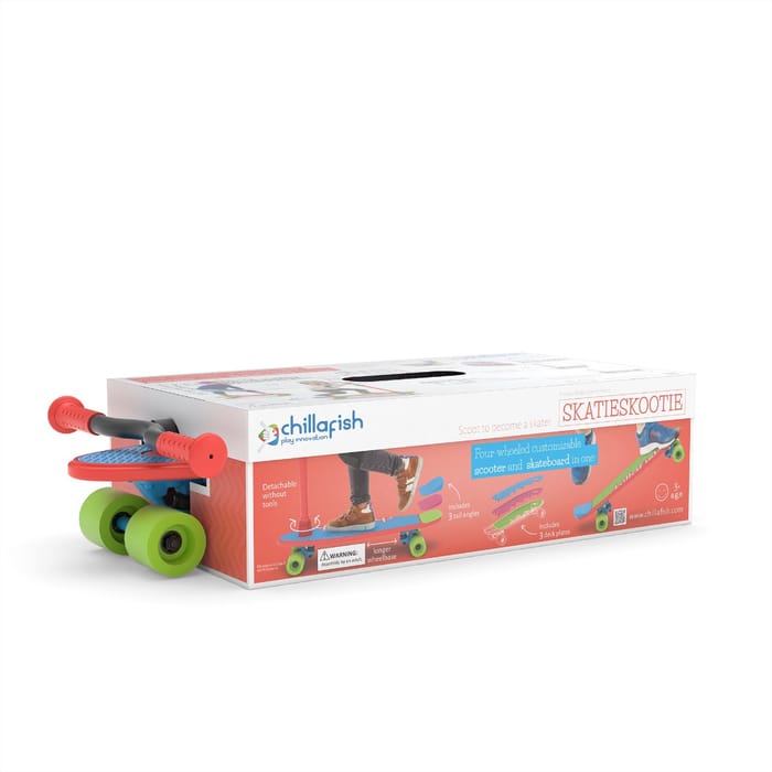 2-in-1 SkatieSkootie - Red