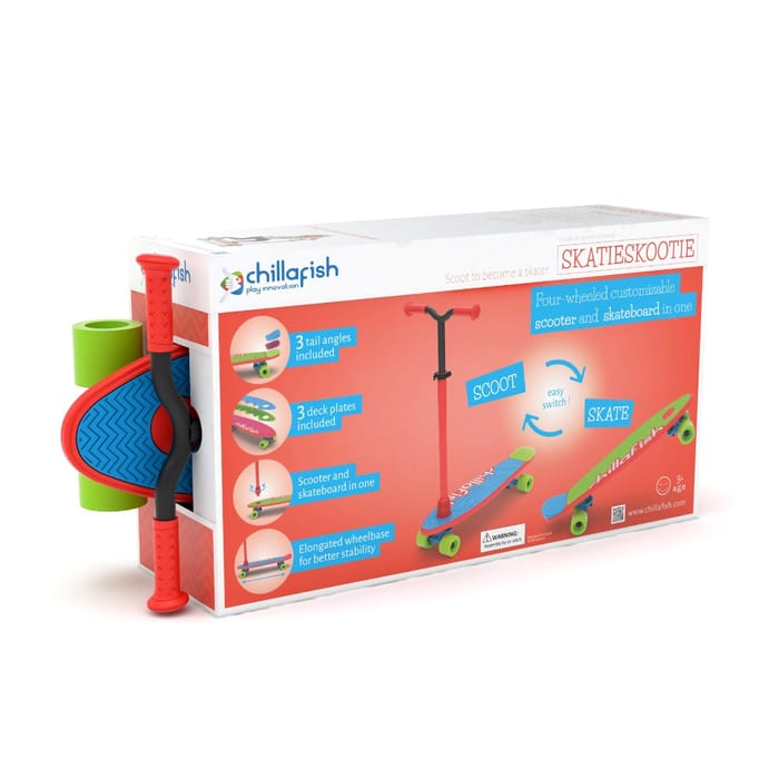 2-in-1 SkatieSkootie - Red