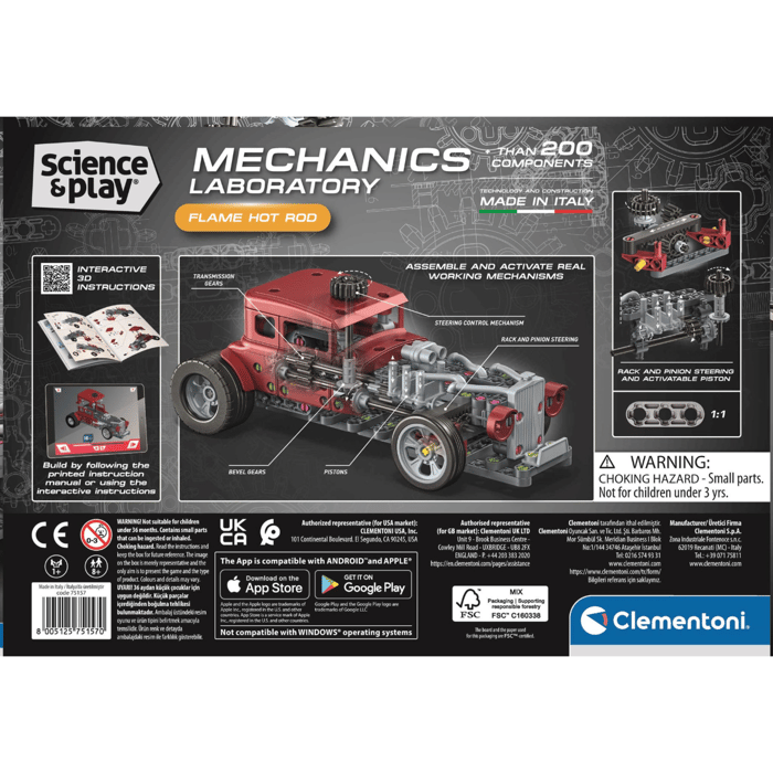 Mechanics Laboratory - Flame Hot Rod