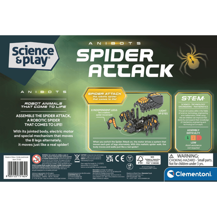 Science & Play: Anibots Spider Attack