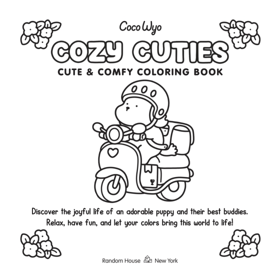 Colouring Book - Cozy Cuties