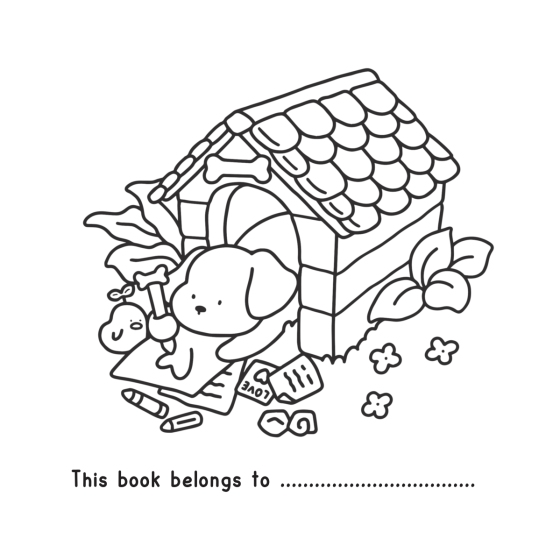 Colouring Book - Cozy Cuties