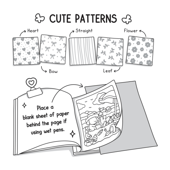 Colouring Book - Cozy Cuties