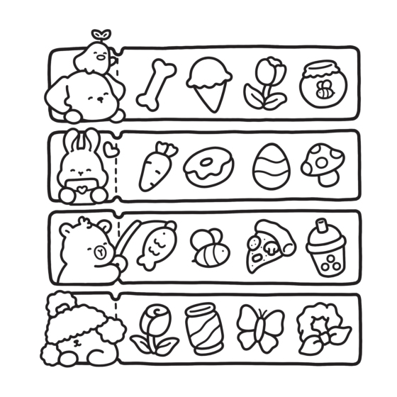 Colouring Book - Cozy Cuties