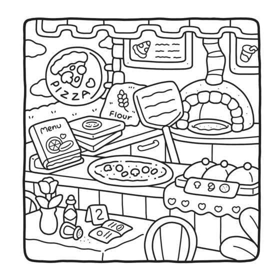 Colouring Book - Cozy Corner