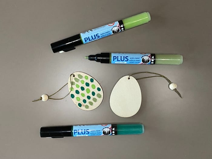 Paint Your Own Easter Ornaments, 9 pcs