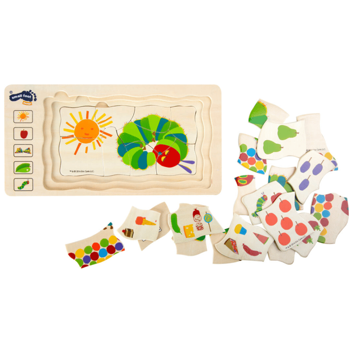 Layered Puzzle - The Very Hungry Caterpillar