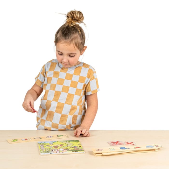 Cross Out Observation Game - Focus & Vocabulary
