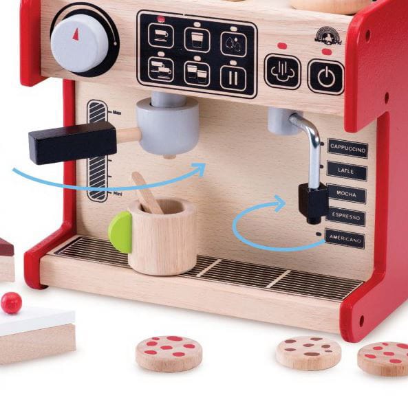 Wooden Coffee Machine