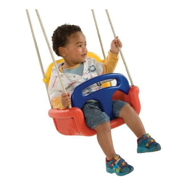 3-in-1 Baby Swing - Yellow/Red