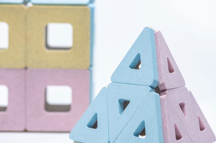 Polydron KinderMag Starter Set, 48 pcs