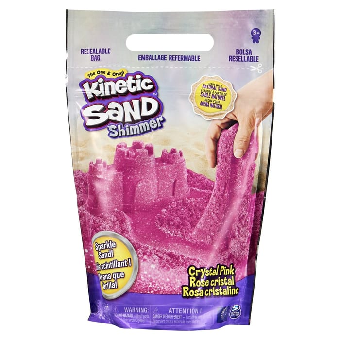 Kinetic Sand® - Crystal Pink Shimmer, 900 g