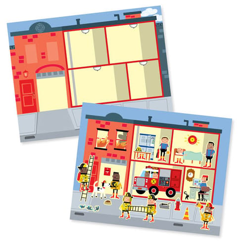 Sticker Pad - My Town