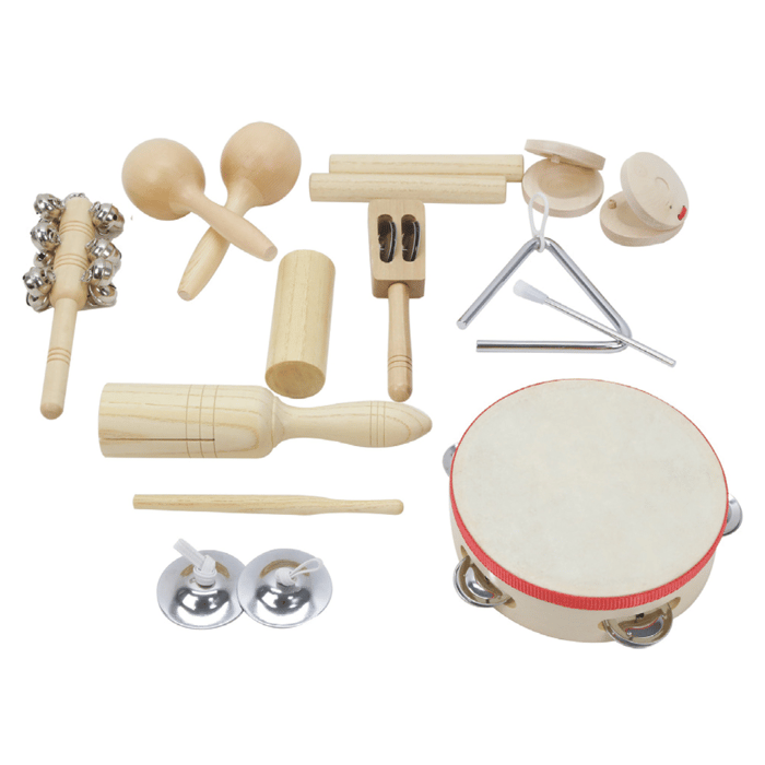 Percussion Set with 11 Instruments