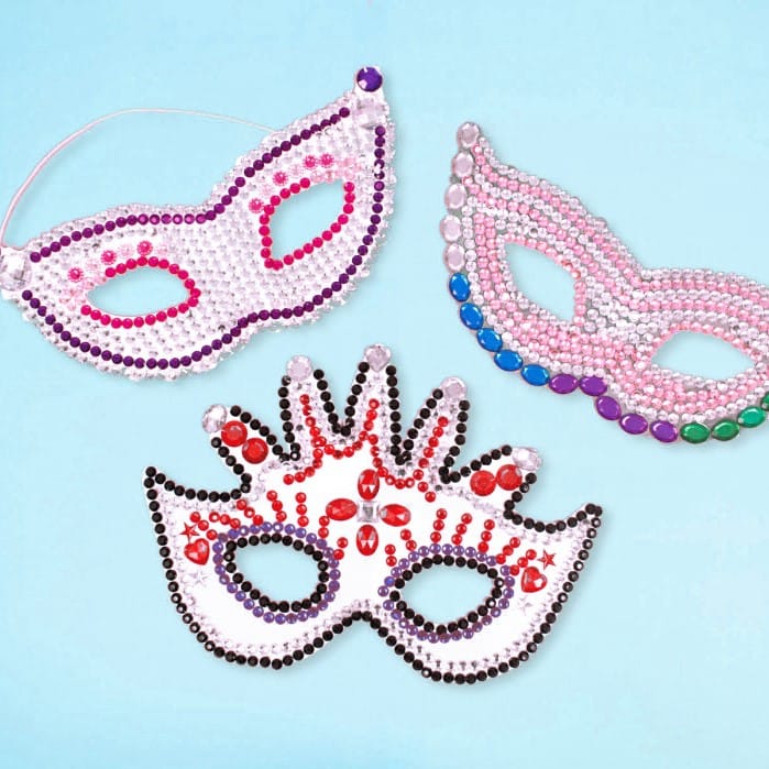 Self-Adhesive Rhinestones, 1 Sheet