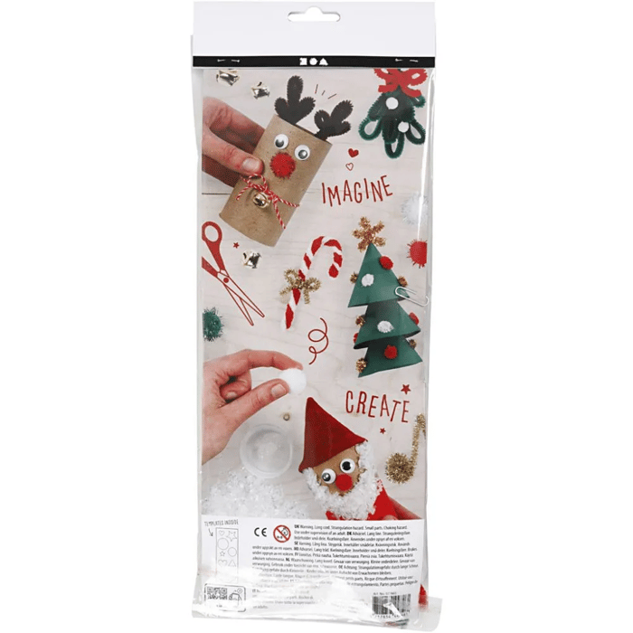 Craft Kit - Christmas, Red/Gold