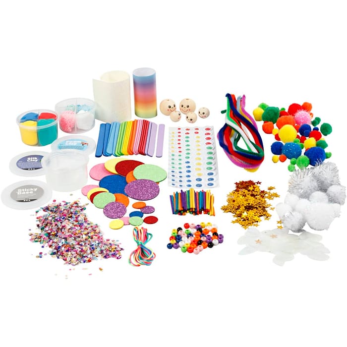 Craft Supplies Kit - Rainbow