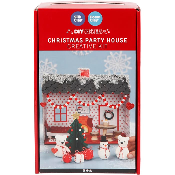 DIY Craft Kit - Christmas Party House