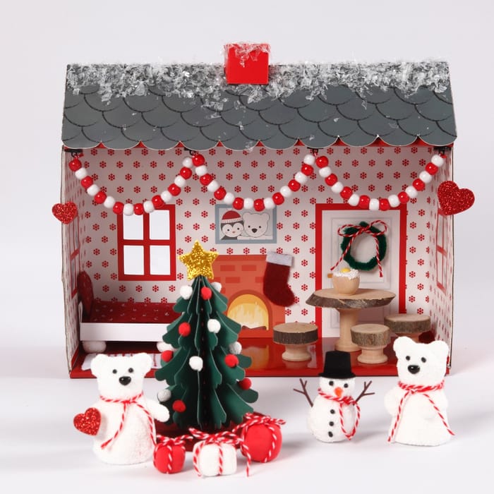 DIY Craft Kit - Christmas Party House