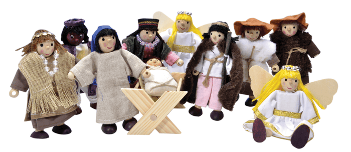 Nativity Set, 11 pcs