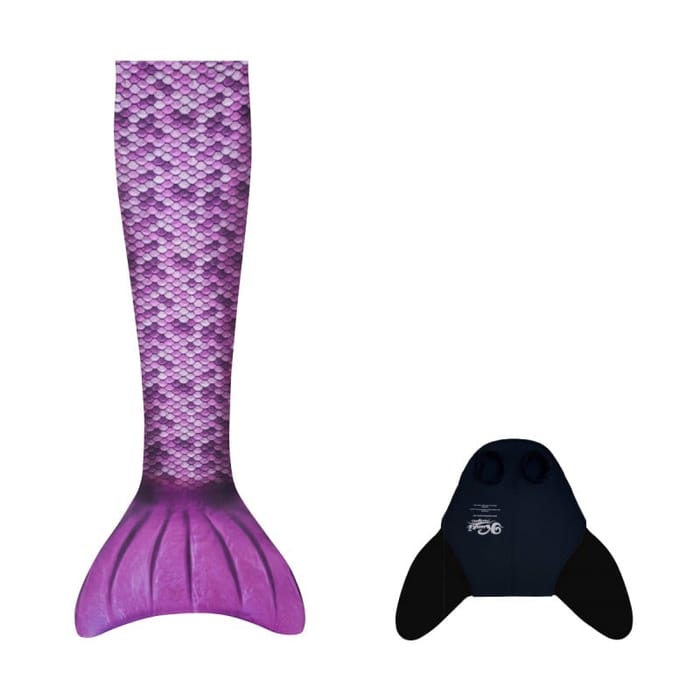 Mermaid Tail + Monofin - Purple (M + L)