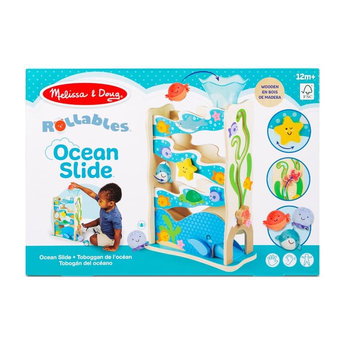Rollables Wooden Ocean Slide (From 1 Year)
