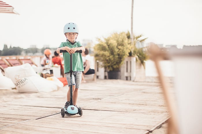 Scooter - Highwaykick 3 w. LED Wheels - Blueberry