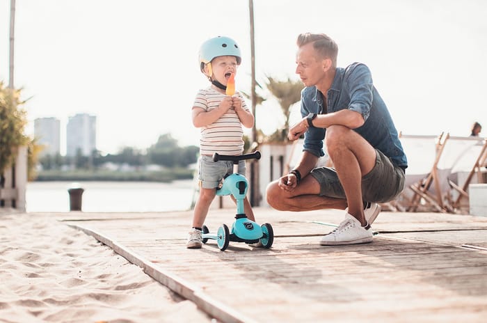 Scooter/Balance Bike - Highwaykick 1, Blueberry