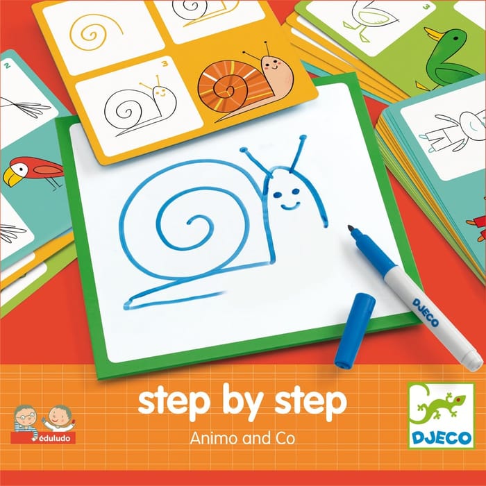 Learn to Draw - Animo & Co, Step by Step