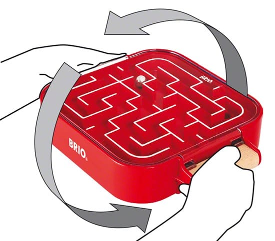 Double-Sided Maze Game