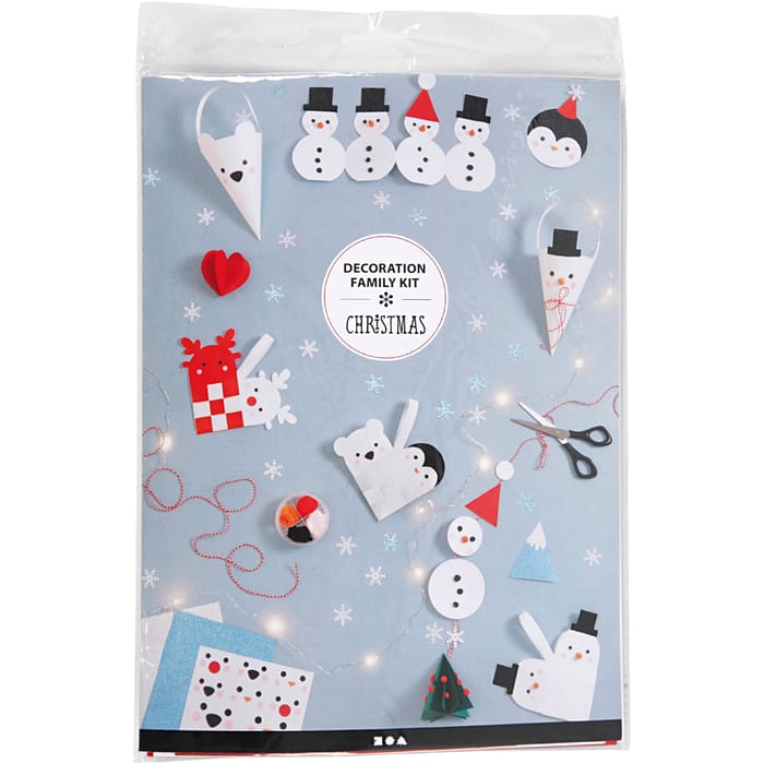 DIY Christmas Ornaments - Family Kit