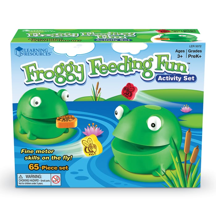 Fine Motor Skills Game - Froggy Feeding Fun