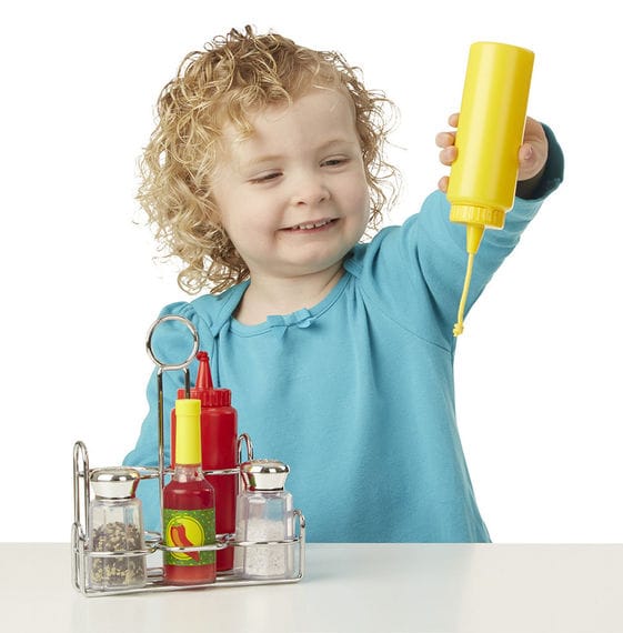 Play Food - Condiments & Spices Set