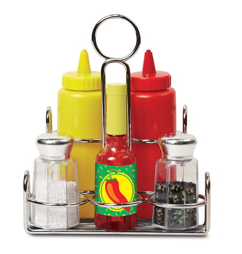 Play Food - Condiments & Spices Set