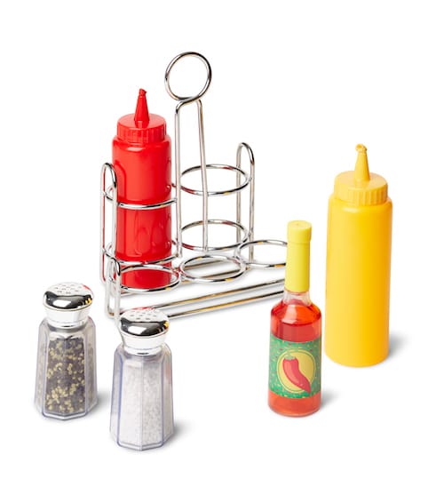 Play Food - Condiments & Spices Set
