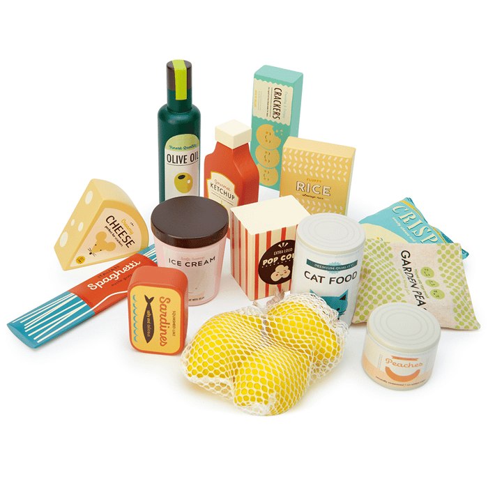 Play Food - Groceries, 16 pcs