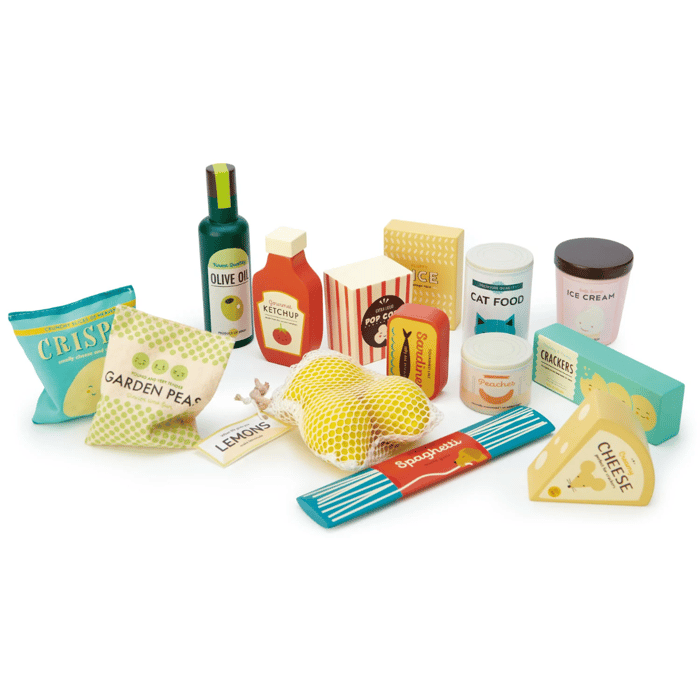 Play Food - Groceries, 16 pcs