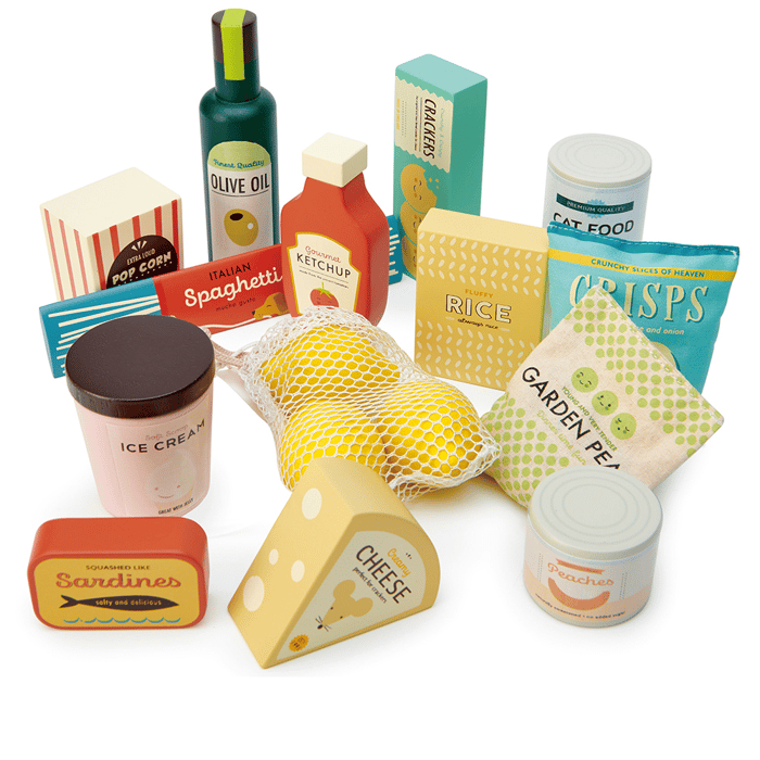 Play Food - Groceries, 16 pcs