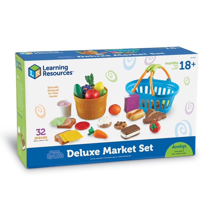 Play Food for Toddlers - Deluxe Market Set