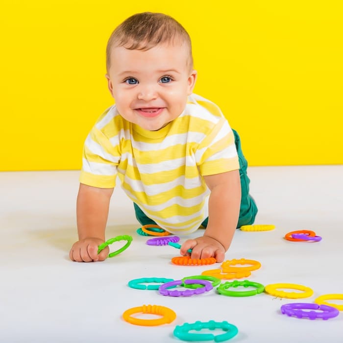 Lots of Links Baby Rings, 24 pcs