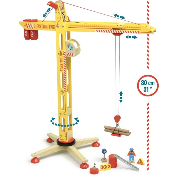 Wooden Tower Crane