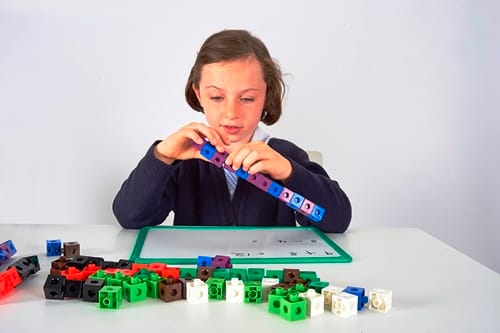 Cubes 2 cm, 100 pcs