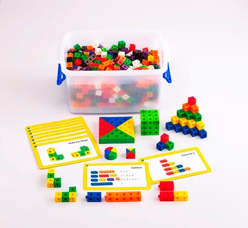 Cubes 2 cm - Class Set, 500 pcs