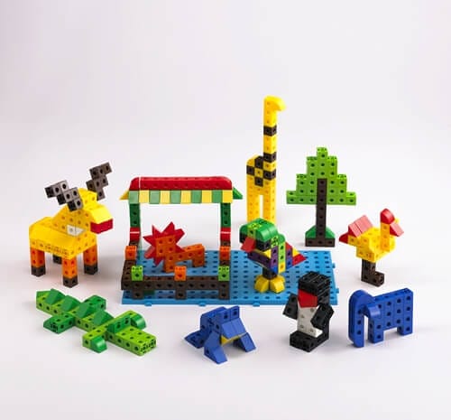 Cubes 2 cm - Class Set, 500 pcs
