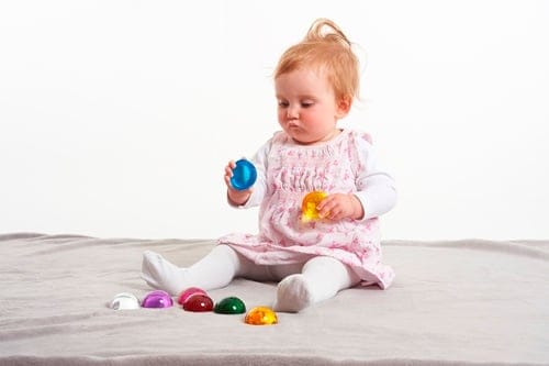 Translucent Sensory Semispheres, 8 pcs