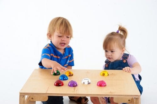 Translucent Sensory Semispheres, 8 pcs