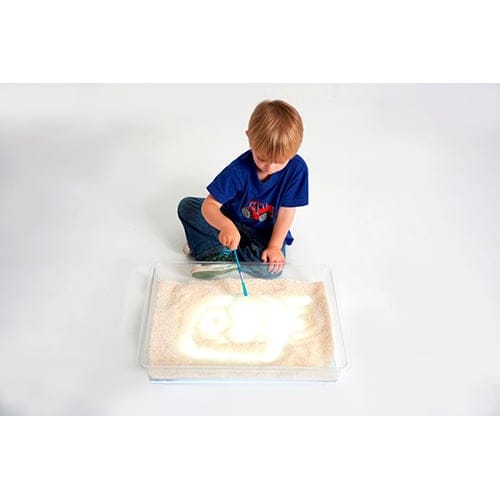 Clear Deep Light Panel Tray